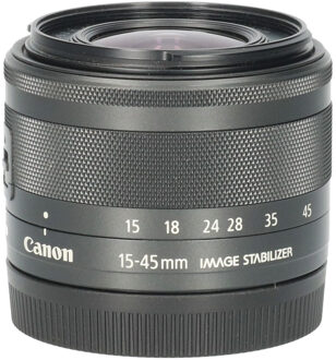 Canon Tweedehands Canon EF-M 15-45mm f/3.5-6.3 IS STM - Zwart CM5318