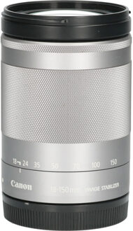Canon Tweedehands Canon EF-M 18-150mm f/3.5-6.3 IS STM - Zilver CM1825