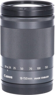 Canon Tweedehands Canon EF-M 18-150mm f/3.5-6.3 IS STM - Zwart CM0685