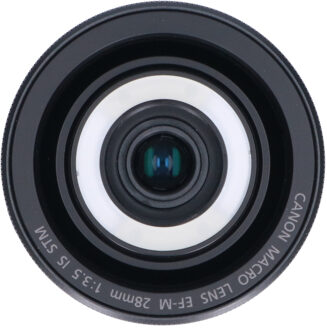 Canon Tweedehands Canon EF-M 28mm f/3.5 Macro IS STM CM0724 Zwart