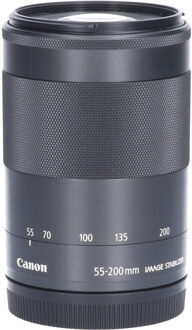 Canon Tweedehands Canon EF-M 55-200mm f/4.5-6.3 IS STM CM3932 Zwart