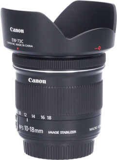 Canon Tweedehands Canon EF-S 10-18mm f/4.5-5.6 IS STM CM0643 Zwart