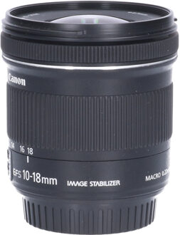 Canon Tweedehands Canon EF-S 10-18mm f/4.5-5.6 IS STM CM2506 Zwart