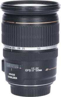 Canon Tweedehands Canon EF-S 17-55mm f/2.8 IS USM CM1696 Zwart