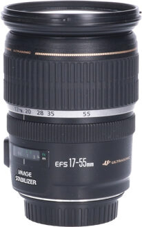 Canon Tweedehands Canon EF-S 17-55mm f/2.8 IS USM CM2864 Zwart