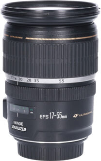 Canon Tweedehands Canon EF-S 17-55mm f/2.8 IS USM CM3351 Zwart