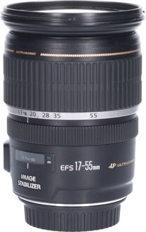 Canon Tweedehands Canon EF-S 17-55mm f/2.8 IS USM CM3507 Zwart