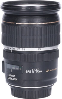 Canon Tweedehands Canon EF-S 17-55mm f/2.8 IS USM CM3520 Zwart