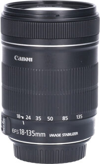 Canon Tweedehands Canon EF-S 18-135mm f/3.5-5.6 IS CM3144 Zwart