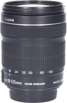 Canon Tweedehands Canon EF-S 18-135mm f/3.5-5.6 IS CM3317 Zwart