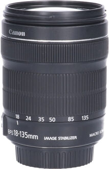 Canon Tweedehands Canon EF-S 18-135mm f/3.5-5.6 IS CM3621 Zwart