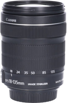 Canon Tweedehands Canon EF-S 18-135mm f/3.5-5.6 IS CM3730 Zwart