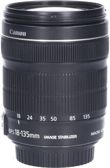 Canon Tweedehands Canon EF-S 18-135mm f/3.5-5.6 IS CM4055 Zwart