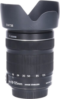 Canon Tweedehands Canon EF-S 18-135mm f/3.5-5.6 IS CM4279 Zwart