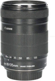 Canon Tweedehands Canon EF-S 18-135mm f/3.5-5.6 IS CM4485 Zwart