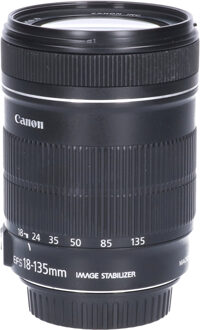Canon Tweedehands Canon EF-S 18-135mm f/3.5-5.6 IS CM5036 Zwart