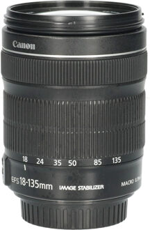 Canon Tweedehands Canon EF-S 18-135mm f/3.5-5.6 IS CM5157 Zwart