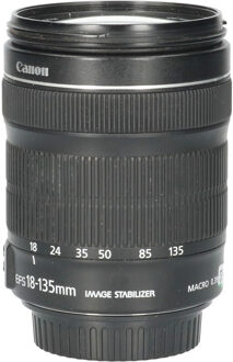 Canon Tweedehands Canon EF-S 18-135mm f/3.5-5.6 IS CM5839 Zwart