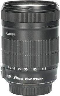 Canon Tweedehands Canon EF-S 18-135mm f/3.5-5.6 IS CM6051 Zwart