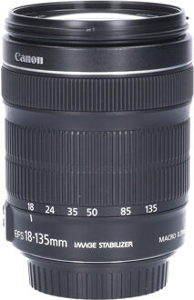 Canon Tweedehands Canon EF-S 18-135mm f/3.5-5.6 IS CM6730 Zwart