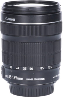 Canon Tweedehands Canon EF-S 18-135mm f/3.5-5.6 IS CM7131 Zwart