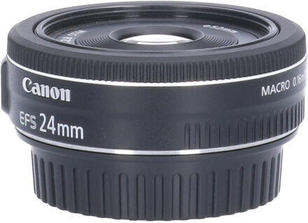 Canon Tweedehands Canon EF-S 24mm f/2.8 STM CM1636 Zwart
