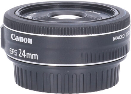 Canon Tweedehands Canon EF-S 24mm f/2.8 STM CM3318 Zwart