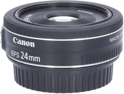 Canon Tweedehands Canon EF-S 24mm f/2.8 STM CM6381 Zwart