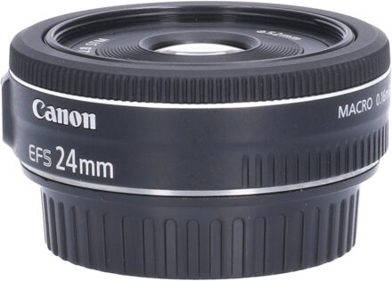 Canon Tweedehands Canon EF-S 24mm f/2.8 STM CM8278 Zwart