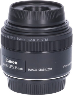 Canon Tweedehands Canon EF-S 35mm f/2.8 Macro IS STM CM5472 Zwart