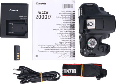 Canon Tweedehands Canon EOS 2000D Body CM1167 Zwart
