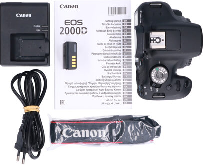 Canon Tweedehands Canon EOS 2000D Body CM2986 Zwart