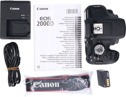 Canon Tweedehands Canon EOS 2000D Body CM4150 Zwart