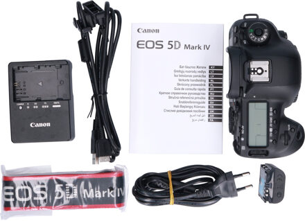 Canon TWeedehands Canon EOS 5D Mark IV Body CM1718 Zwart