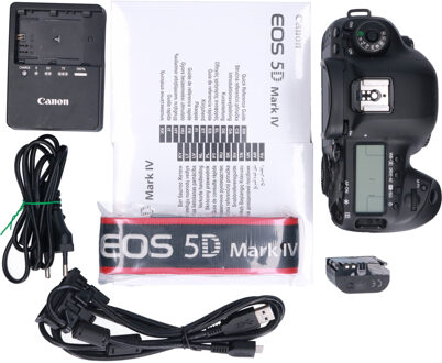Canon Tweedehands Canon EOS 5D Mark IV Body CM2666 Zwart