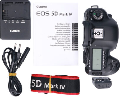 Canon Tweedehands Canon EOS 5D Mark IV Body CM2684 Zwart