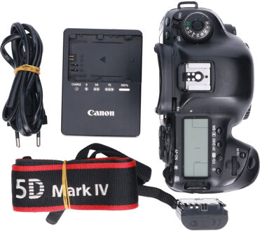 Canon Tweedehands Canon EOS 5D Mark IV Body CM4162 Zwart