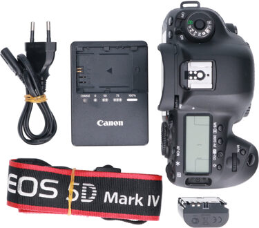 Canon Tweedehands Canon EOS 5D Mark IV Body CM4587 Zwart