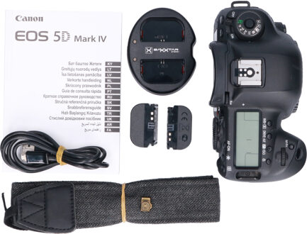 Canon Tweedehands Canon EOS 5D Mark IV Body CM5920 Zwart