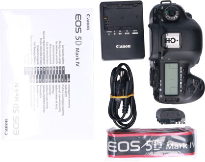 Canon Tweedehands Canon EOS 5D Mark IV Body CM5962 Zwart