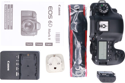 Canon Tweedehands Canon EOS 6D Mark II Body CM1244 Zwart