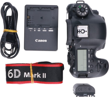 Canon Tweedehands Canon EOS 6D Mark II Body CM1799 Zwart
