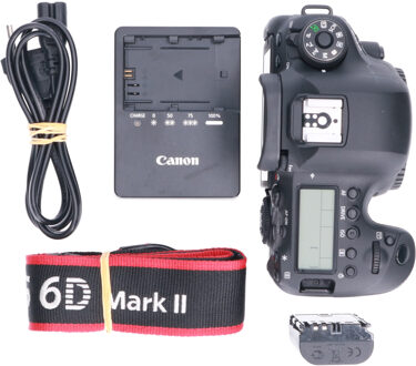 Canon Tweedehands Canon EOS 6D Mark II Body CM3043 Zwart