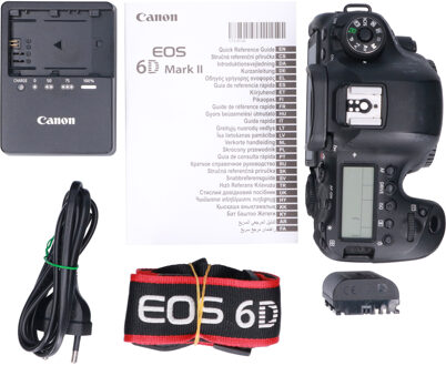 Canon Tweedehands Canon EOS 6D Mark II Body CM4311 Zwart