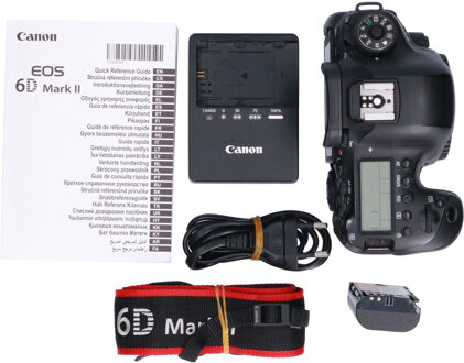 Canon Tweedehands Canon EOS 6D Mark II Body CM5282 Zwart