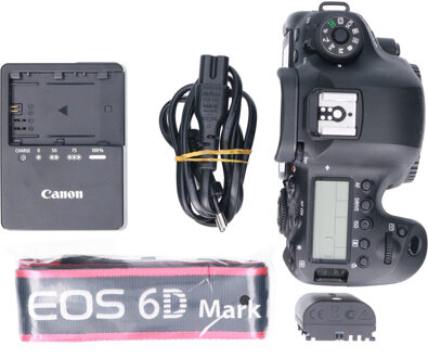 Canon Tweedehands Canon EOS 6D Mark II Body CM6467 Zwart