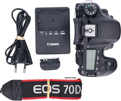 Canon Tweedehands Canon EOS 70D - Body CM6898 Zwart