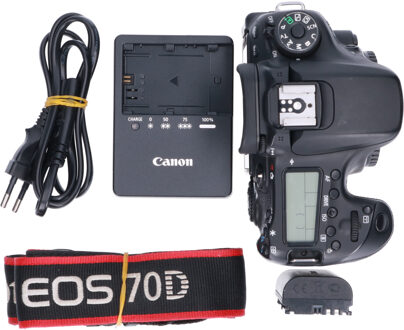 Canon Tweedehands Canon EOS 70D - Body CM7215 Zwart