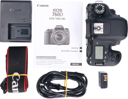 Canon Tweedehands Canon EOS 760D - Body CM2503 Zwart