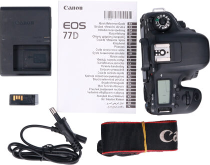 Canon Tweedehands Canon EOS 77D Body CM2209 Zwart